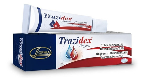 Trazidex® Ungena 3.5g | Ungüento Oftálmico