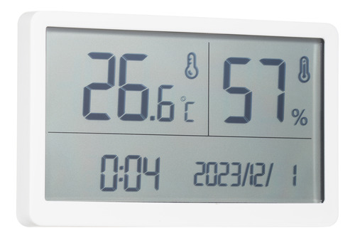 Medidor De Temperatura Y Humedad Y Termómetro De Ambiente