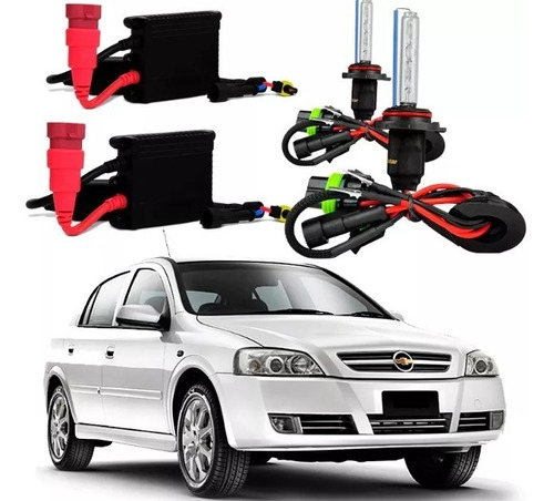 Kit Xenon Chevrolet Astra 03/12 Farol Alto H1 6000k