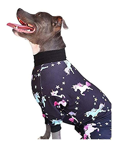 Pijama Para Perro De Pit Bull De Diente Y Miel / Pijama De U