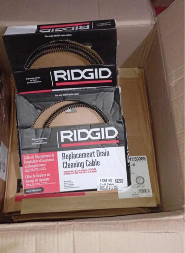 Imagen 2 de 3 de Guaya Destapadora Para Máquina K-50 Ridgid C - 8