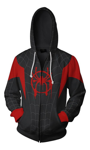Cosplay Marvel Spider - Man Suéter Estampado Digital 3d