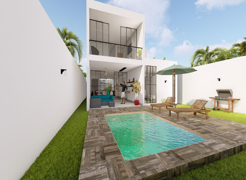 Casa En Venta,privada Arboréa A  20 Minutos De La Playa,conkal,mérida,yucatán