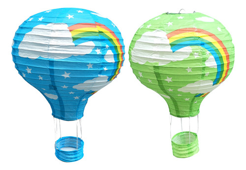 Globos De Papel Con Forma De Globo, 2 Unidades