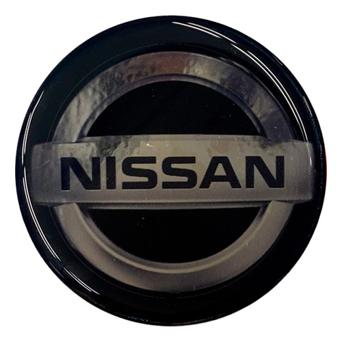 Jgo.centro Llanta Nissan 49mm-negro-x4