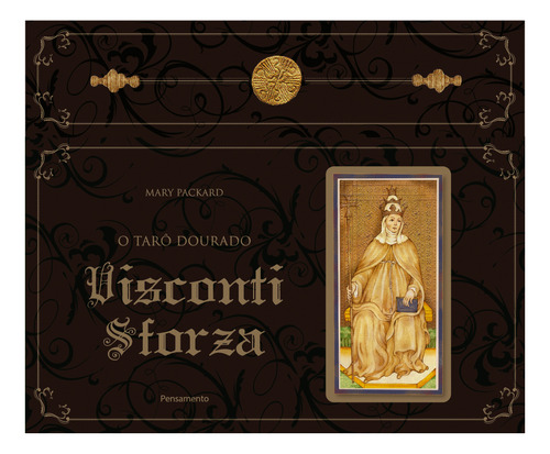Livro O Tarô Dourado Visconti-sforza