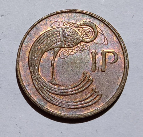 Moneda Irlanda 1 Penny