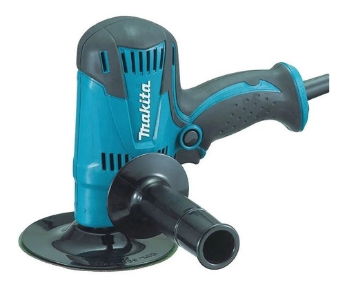 Lijadora vertical Makita Gv5010, 400 W, 125 mm, color verde, 110 V