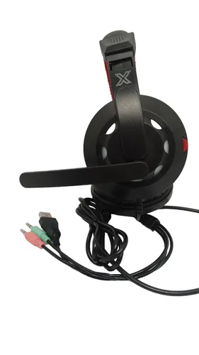 Auricular Vincha Gamer Dinax Xtreme Con Microfono Luces Rgb