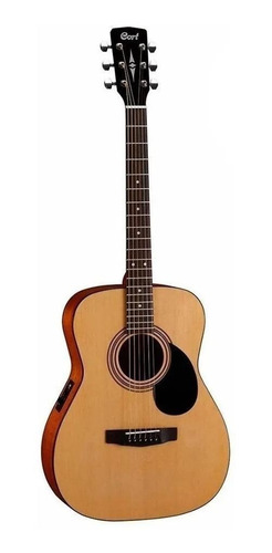 Imagen 1 de 2 de Guitarra Electroacústica Cort Standard Af510e Open Pore
