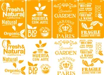 Comprar Stencil Plantilla Frases 20x30 Combox 4 Deco Stencils F07