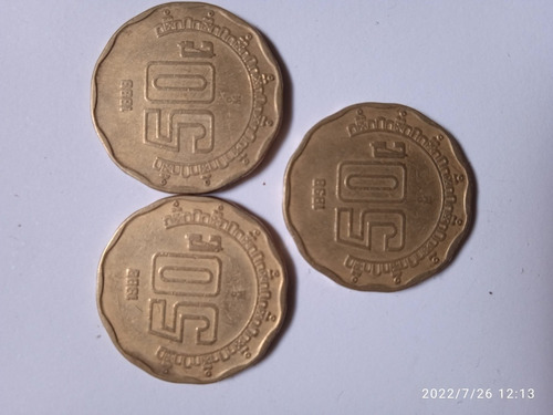 Monedas De 50 Centavos Con Error 1898,poner Su Oferta 