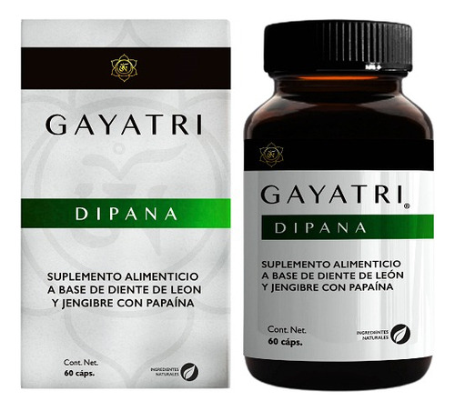 Gayatri Dipana Digestion, Diente De Leon Y Jengibre 60cp Sabor Sin Sabor