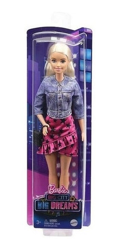 Barbie Rubia Fashion Rockera  Gxt03 Mattel