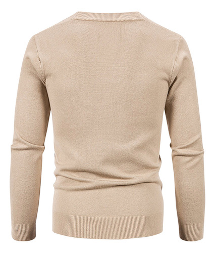 Suéter Masculino De Malha Com Botões, Cardigã, Cor De Mesa,