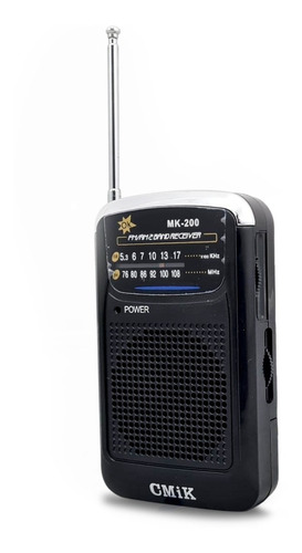 Radio De Mano Am/fm Vertical Mk-200