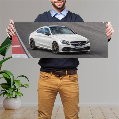 Cuadro 30x80cm Auto 2016 Mercedes Amg C 63 S Cou 554