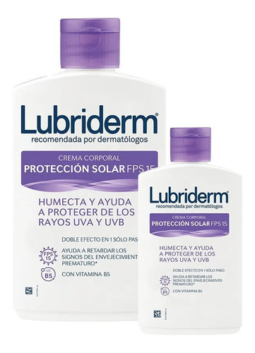 Pack Crema Corporal Lubriderm 400ml + 120ml Original