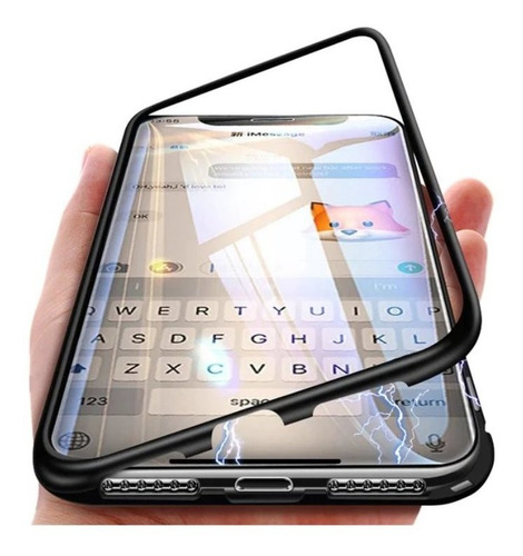 Funda 360 Magnética Compatible Poco F2 Pro / Doble Cristal