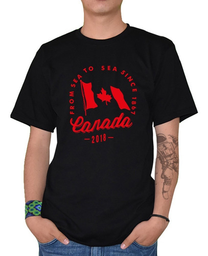 Playera Hombre Canada Mod-1