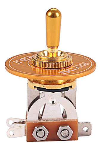 // Selector De Pastillas De Guitarra Eléctrica Dorado