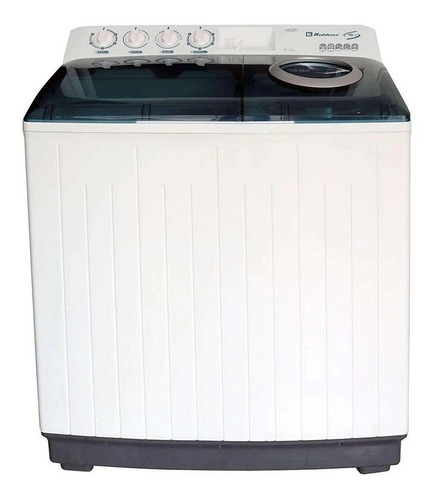Lavadora automática de doble tina Koblenz LDM-19 blanca 19kg
