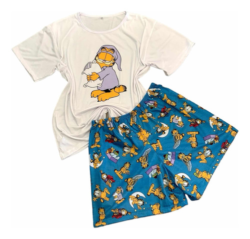 Pijama Corto Garfield Short + Remera
