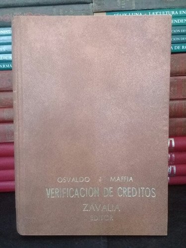 Verificación De Créditos - Osvaldo J. Maffia - 1982