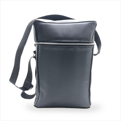 Imagen 3 de 6 de Bolso Matero Eco Cuero Porta Termo Y Mate Moderno Liso