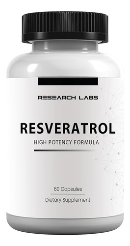 Resveratrol 100% Puro 600mg X60caps Antioxidante Orgánico