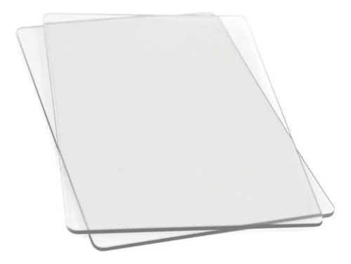 Placa Visor A4 Simil Acrilico Transparente 20x30cm 1.5mm X3u