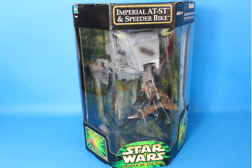 Imperial At-st & Speeder Bike Star Wars Hasbro