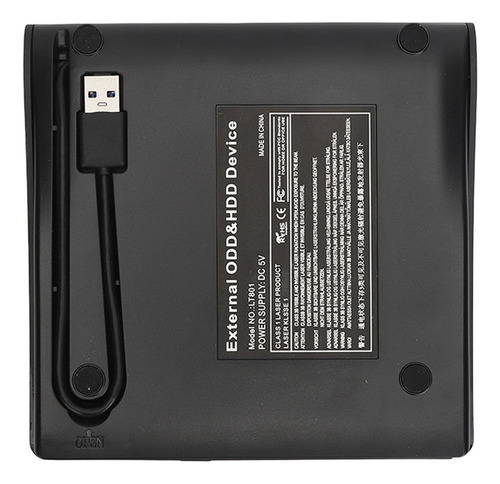 Unidad De Dvd Externa Usb 3.0 Disco Lector Portátil Delgado