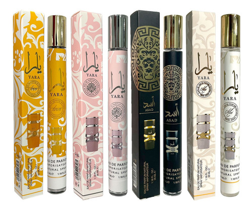 Set De Perfume Para Hombre Y Mujer De 35 Ml, 4 Piezas, Aroma