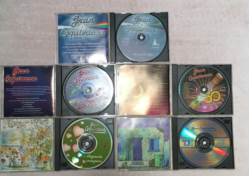 Cds Gaitas Gran Coquivacoa  95, 96, 98, 99 Y 2001