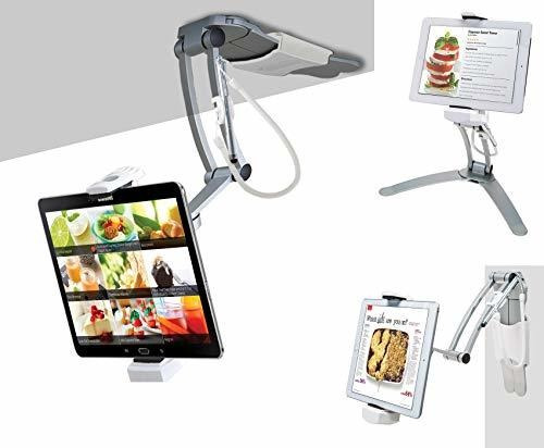 Imagen 1 de 7 de Soporte De Tableta De Cocina 2 En 1, Soporte De Escritorio /