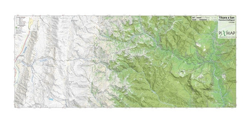 Imagen 1 de 5 de Mapa Topográfico: Tilcara A San Francisco