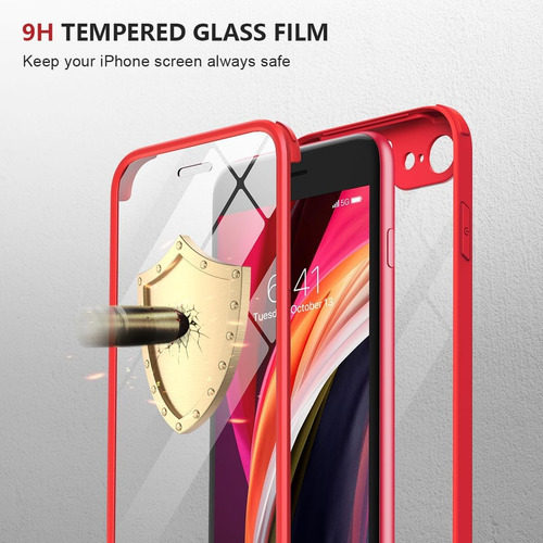 Funda Case Para iPhone SE 2020/2022 Uso Rudo Cubierta Rígida