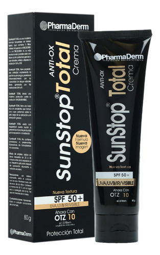 Protector Solar Sunstop Total Spf 50 Pharmaderm 80g