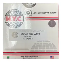 Comprar Anillos Para Motor Mack E6, 2 Y 4 Válvulas Nyc Larga Vida 
