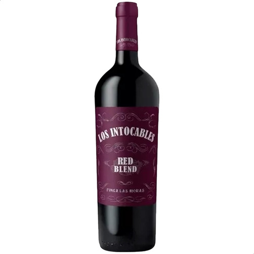 Vino Los Intocables Red Blend Finca Las Moras 750ml X6