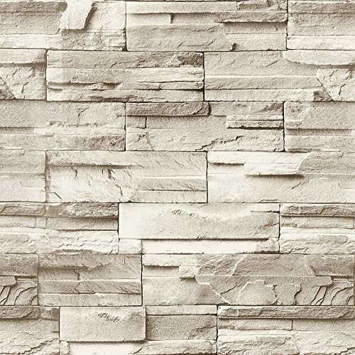 Jeweluck Brick Wallpaper Stone Peel And Stick Wallpaper