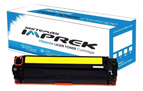 Toner Alternativo P/ Hp 125a 542 541 Cb1515 Cp1215 Imprek 