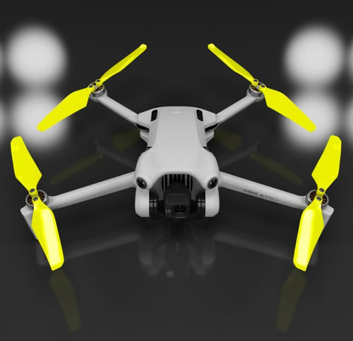 Master Airscrew Helices Dji Mini 3 4 Pro Super Silenciosas Amarillo