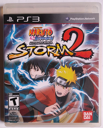 Jogo Naruto Ultimate Ninja Storm 2 Original Ps3 Cd