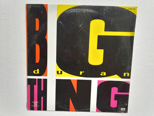 Duran Duran. Big Thing. Disco Lp Emi 
