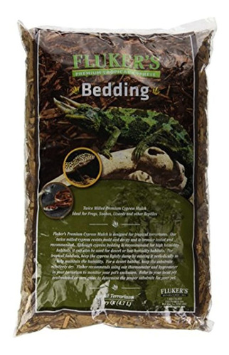 Ropa De Cama Ciprés Tropical Premium De Fluker Para Reptiles