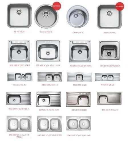 Fregadero Teka Empotrar 800.510 1c 1e Der. 3ø Tke 8341130
