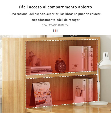 Escritorio De Madera Moderno Y Sencillo Para Computadora