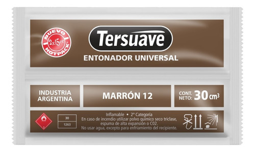 Entonador Tersuave Universal 30 Cc - Mix Color Marrón